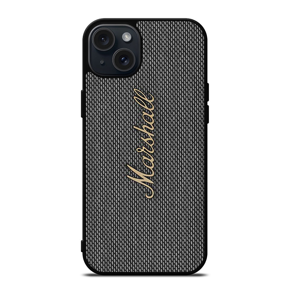 MARSHALL LOGO iPhone 15 Plus Case Cover