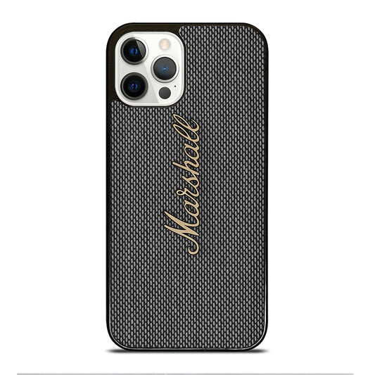 MARSHALL LOGO iPhone 12 Pro Case Cover