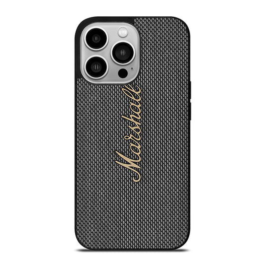 MARSHALL LOGO iPhone 14 Pro Case Cover