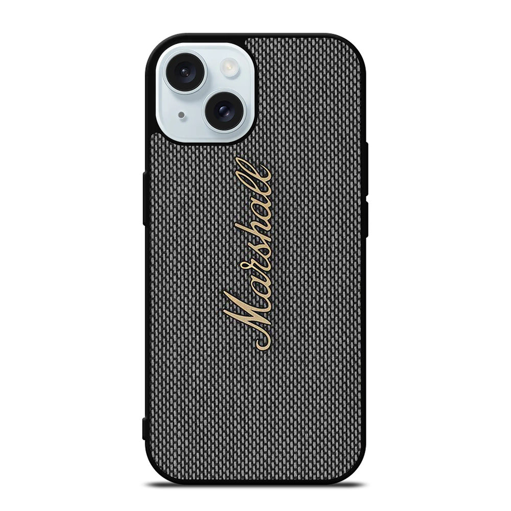 MARSHALL LOGO iPhone 15 Case Cover