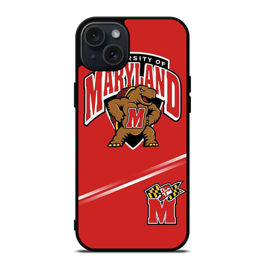 MARYLAND TERRAPINS SYMBOL 1 iPhone 15 Plus Case Cover