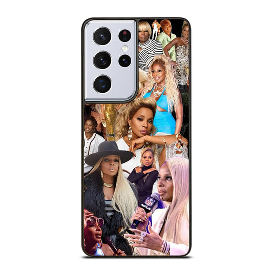MARY J COLLAGE Samsung Galaxy S21 Ultra Case Cover