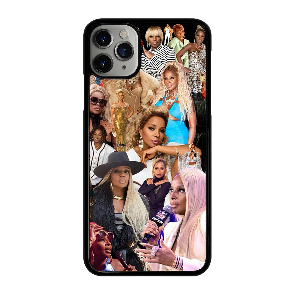 MARY J COLLAGE iPhone 11 Pro Max Case Cover