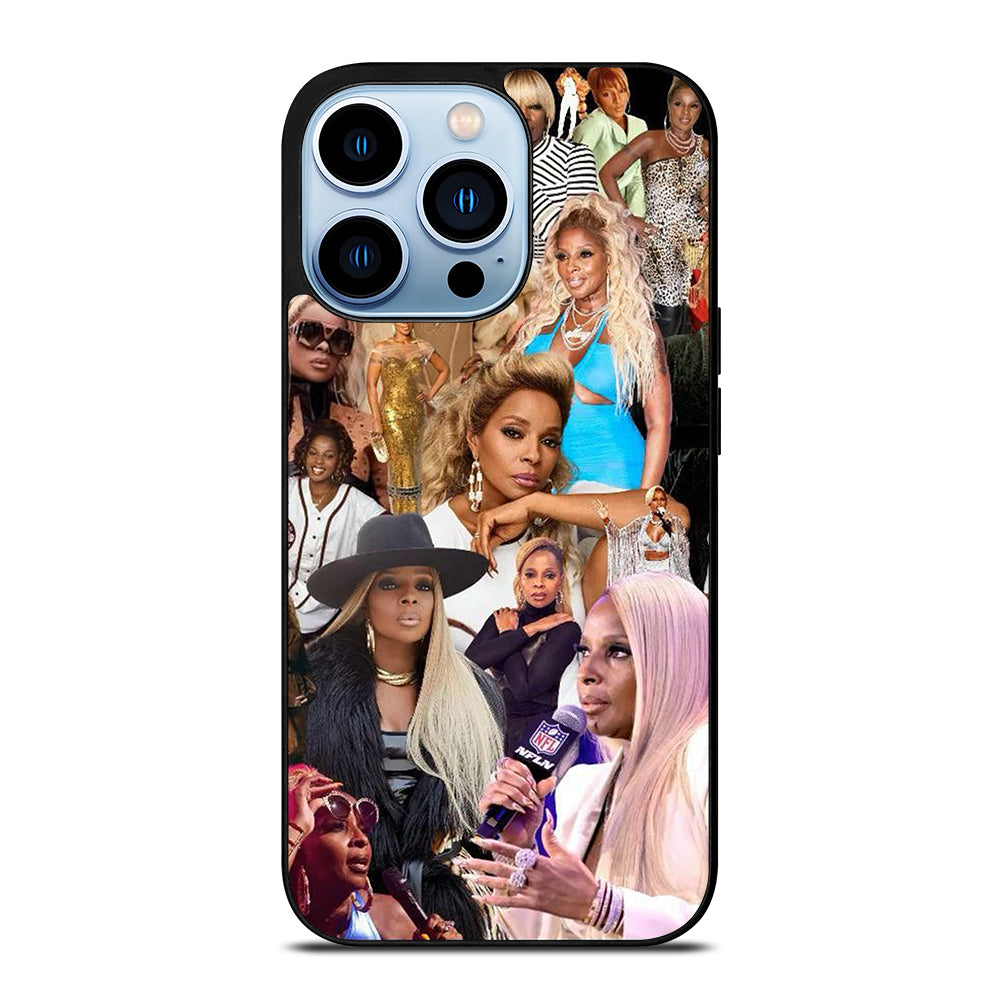 MARY J COLLAGE iPhone 13 Pro Max Case Cover