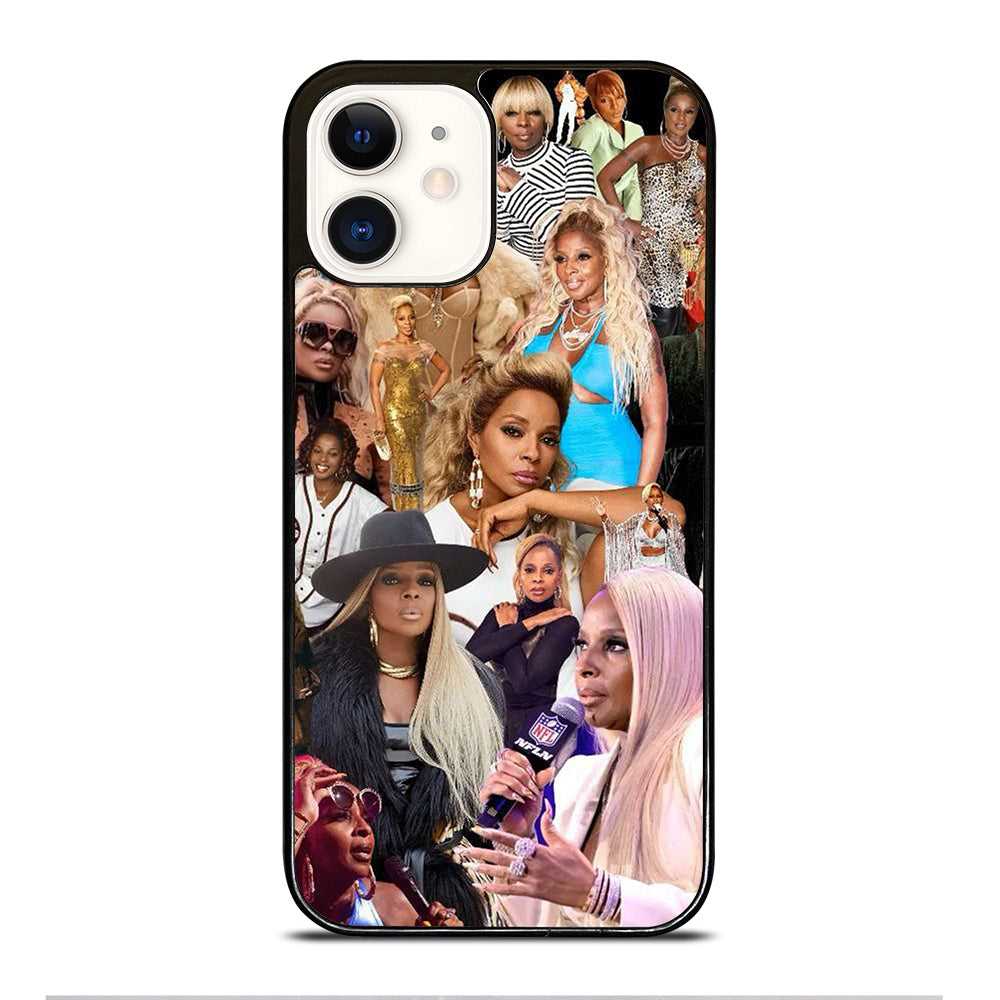 MARY J COLLAGE iPhone 12 Case Cover