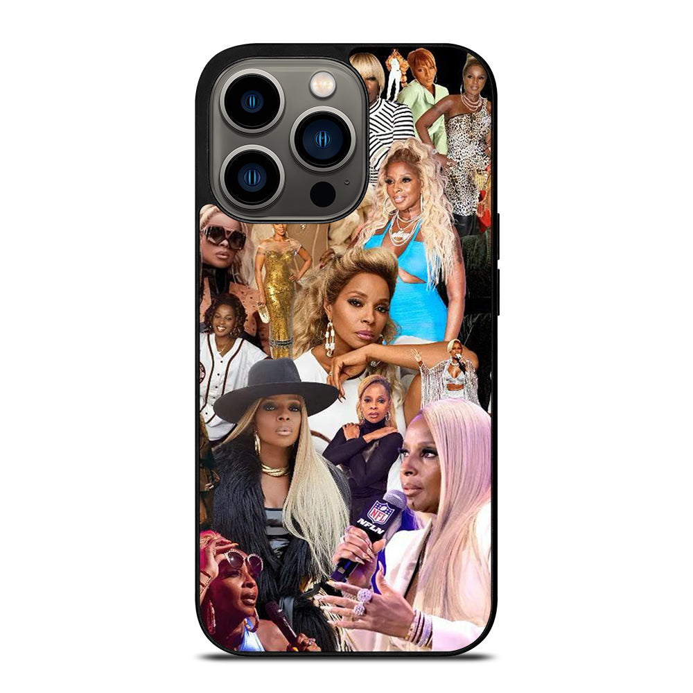 MARY J COLLAGE iPhone 13 Pro Case Cover
