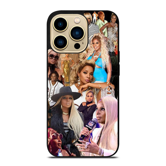 MARY J COLLAGE iPhone 14 Pro Max Case Cover