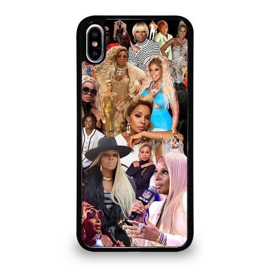 MARY J COLLAGE iPhone XS Max Case Cover