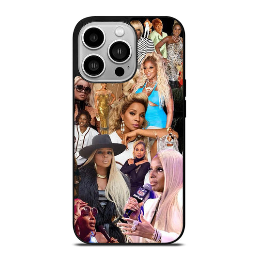 MARY J COLLAGE iPhone 14 Pro Case Cover