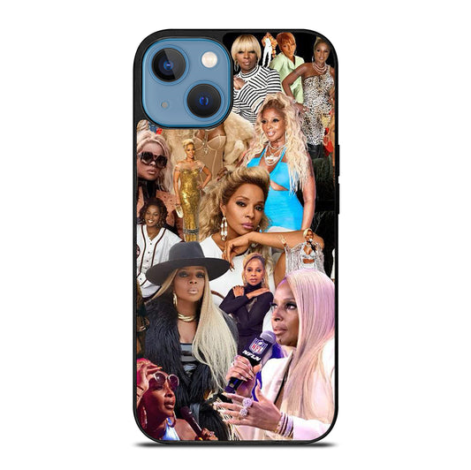 MARY J COLLAGE iPhone 13 Case Cover