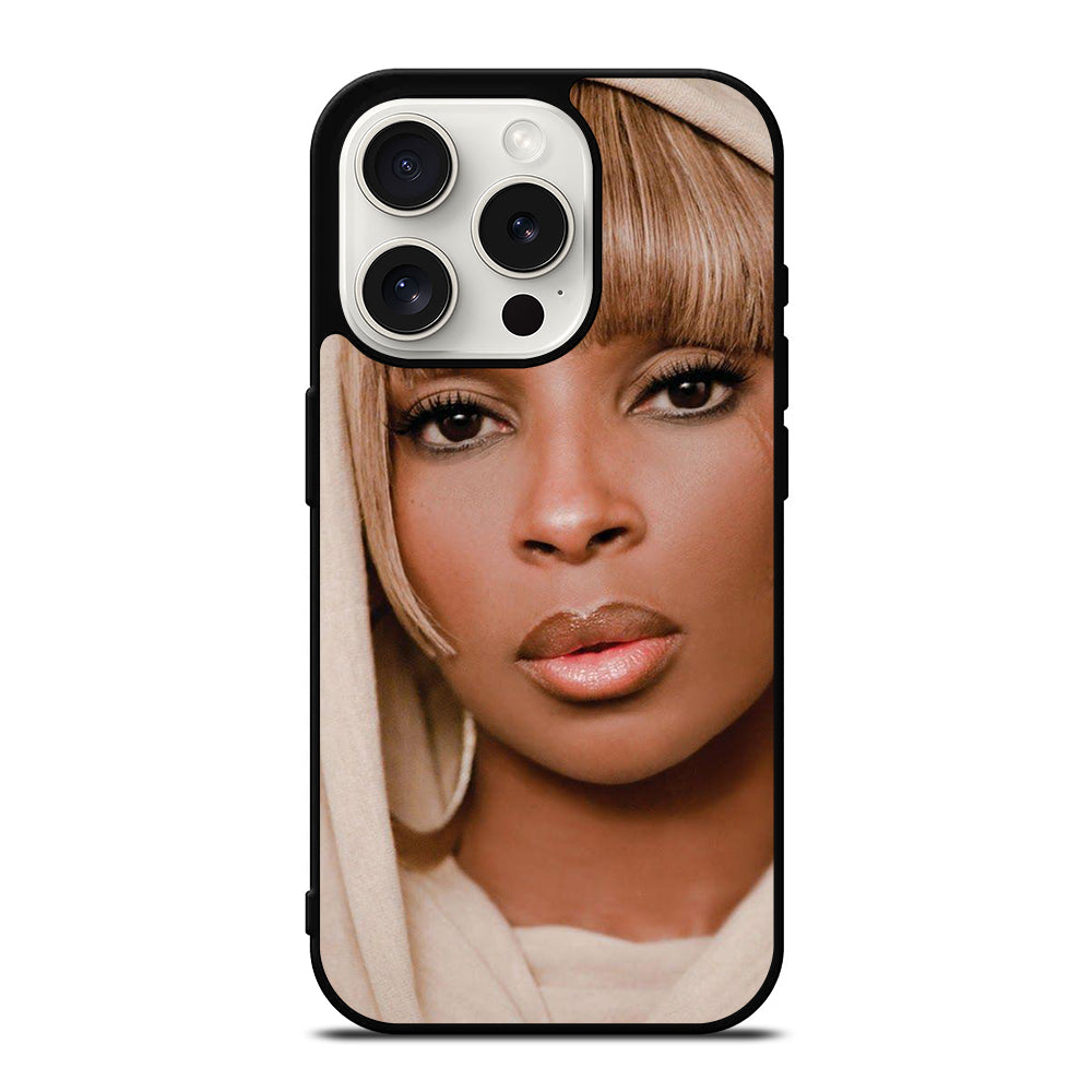MARY J FACE iPhone 15 Pro Case Cover