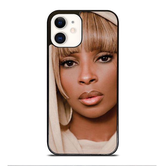 MARY J FACE iPhone 12 Case Cover