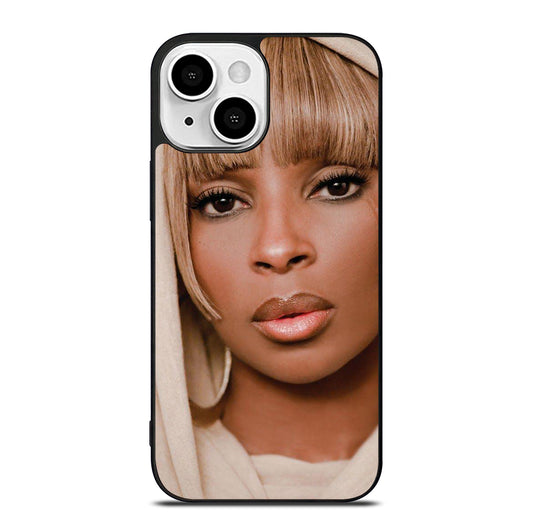 MARY J FACE iPhone 13 Mini Case Cover