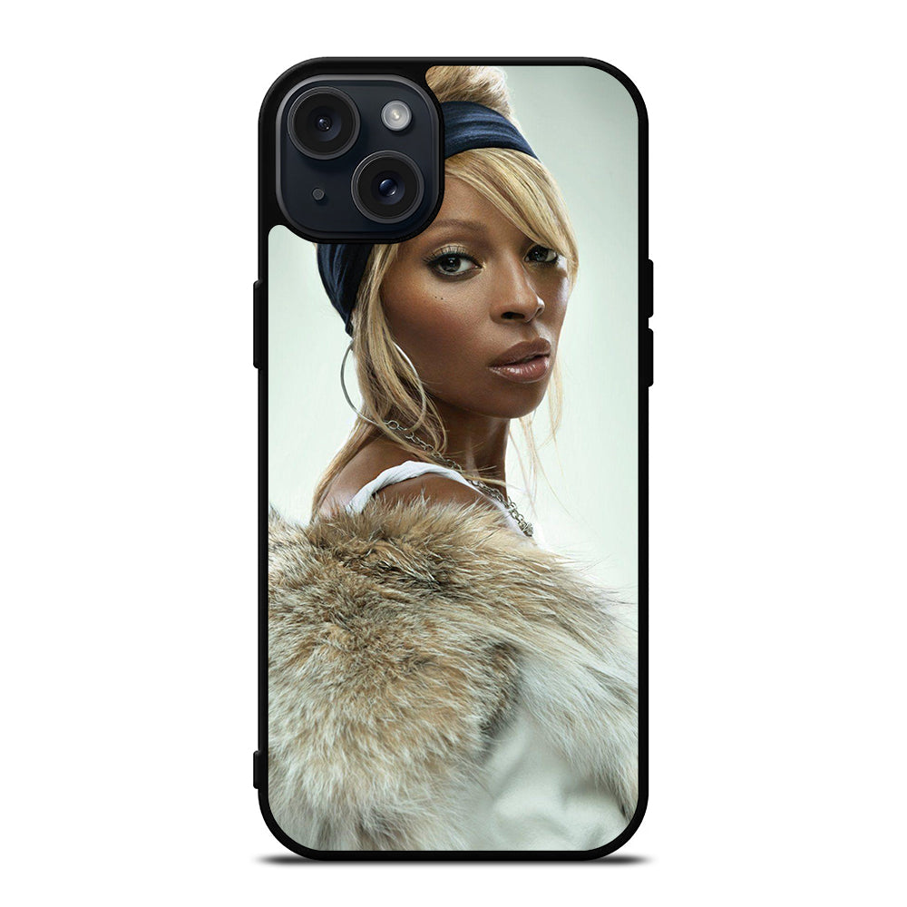 MARY J POSE iPhone 15 Plus Case Cover