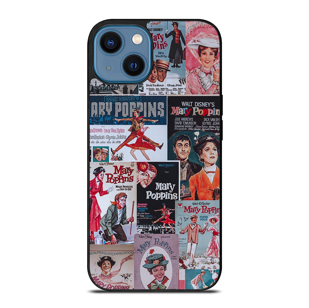 MARY POPPINS COLLAGE iPhone 14 Case Cover