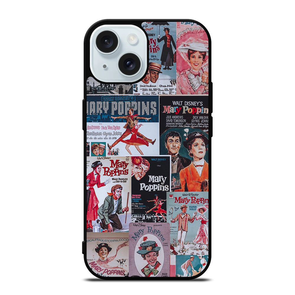 MARY POPPINS COLLAGE iPhone 15 Case Cover