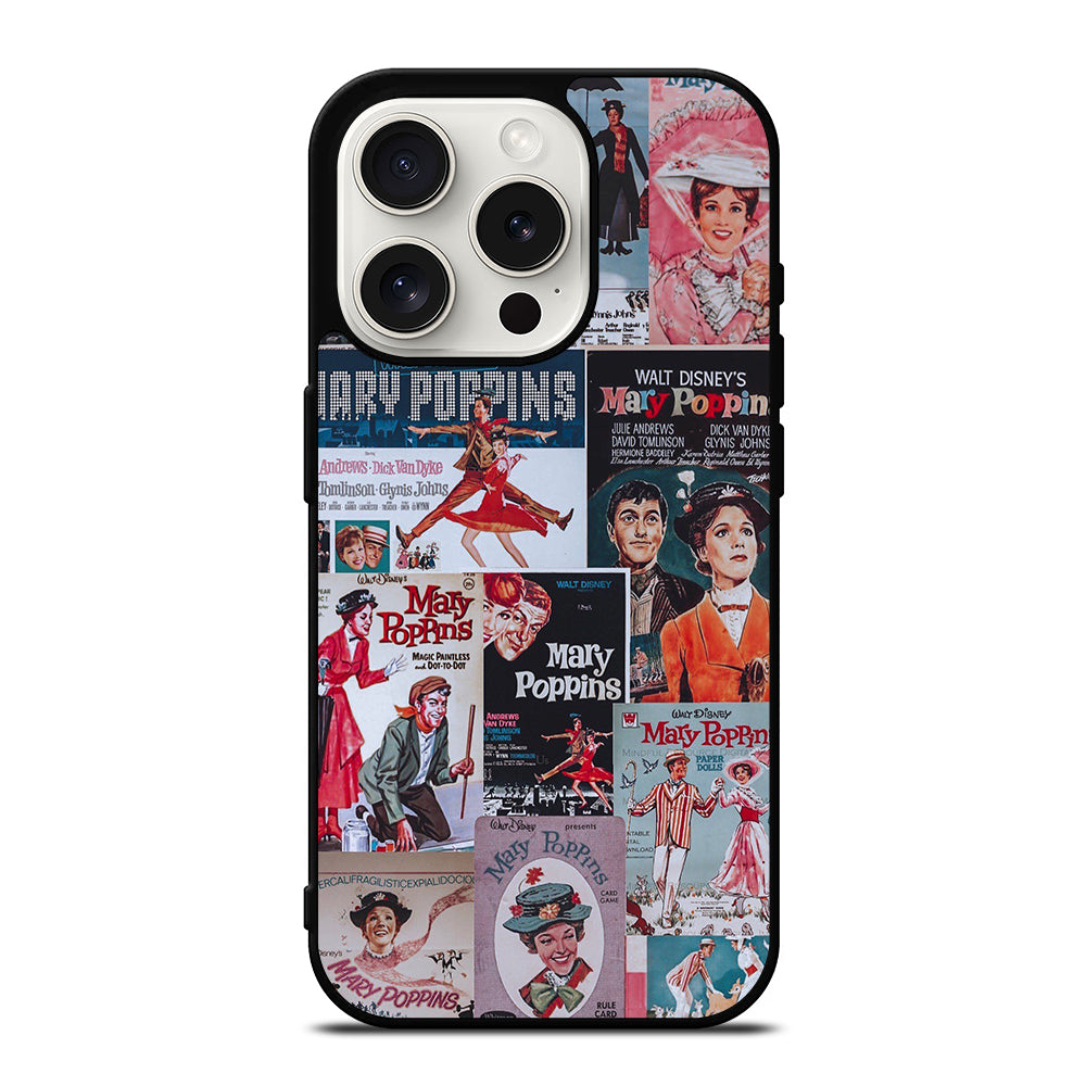 MARY POPPINS COLLAGE iPhone 15 Pro Case Cover