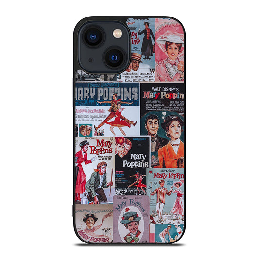 MARY POPPINS COLLAGE iPhone 14 Plus Case Cover