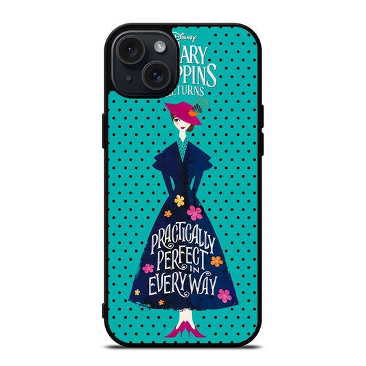 MARY POPPINS POLCADOT iPhone 15 Plus Case Cover