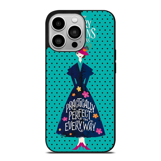 MARY POPPINS POLCADOT iPhone 14 Pro Case Cover