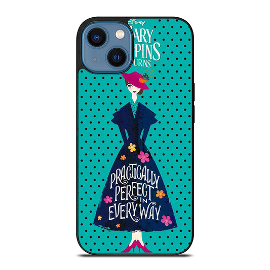 MARY POPPINS POLCADOT iPhone 14 Case Cover