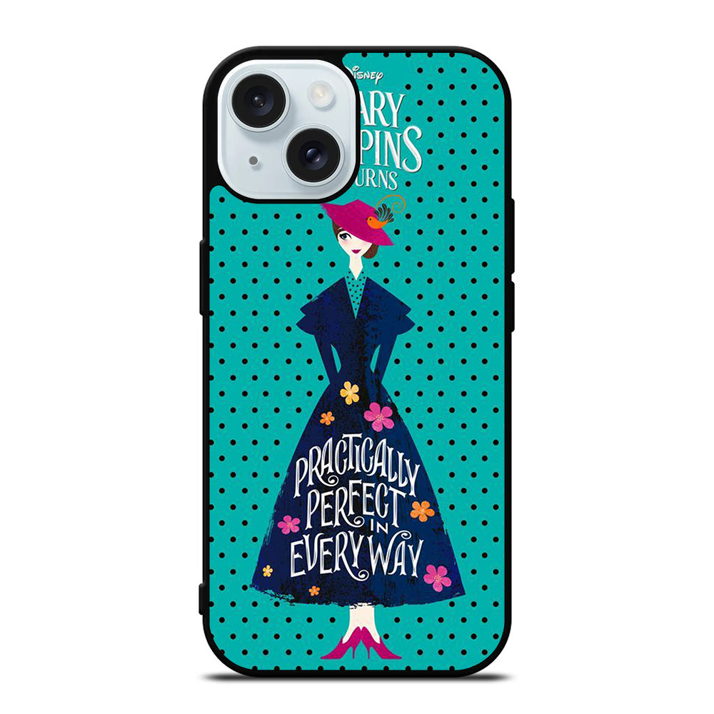 MARY POPPINS POLCADOT iPhone 15 Case Cover