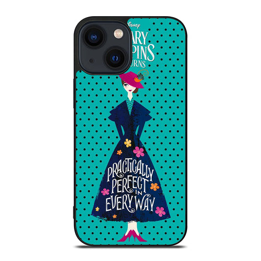 MARY POPPINS POLCADOT iPhone 14 Plus Case Cover