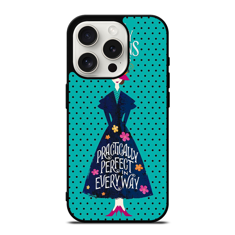 MARY POPPINS POLCADOT iPhone 15 Pro Case Cover