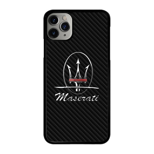 MASERATI CARBON iPhone 11 Pro Max Case Cover