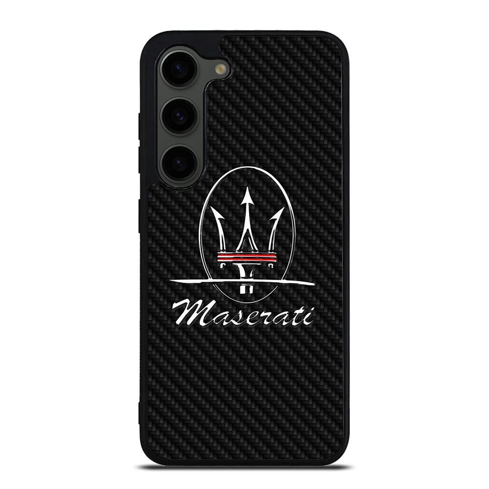 MASERATI CARBON Samsung Galaxy S23 Plus Case Cover