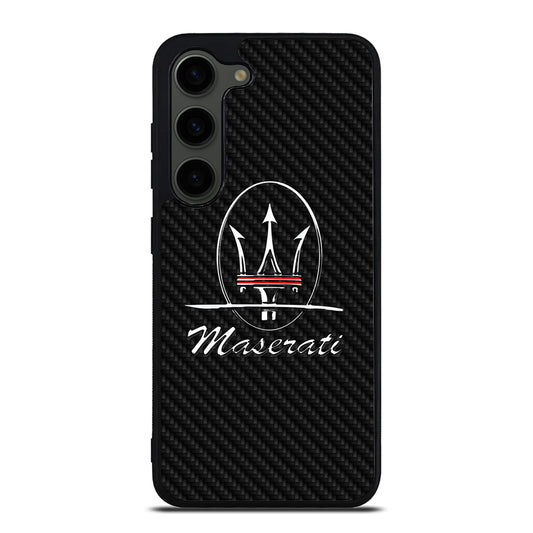 MASERATI CARBON Samsung Galaxy S23 Plus Case Cover