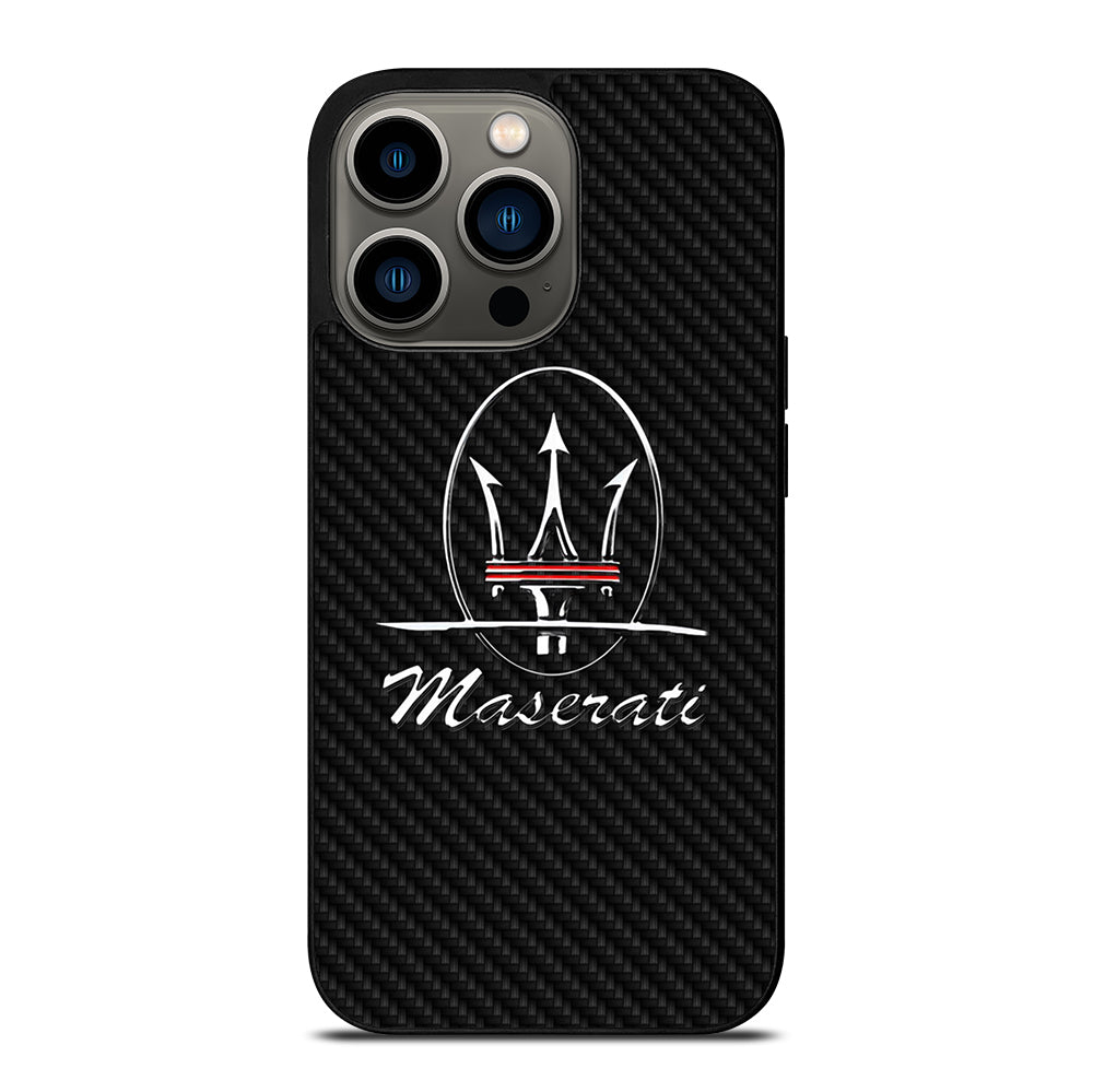 MASERATI CARBON iPhone 13 Pro Case Cover