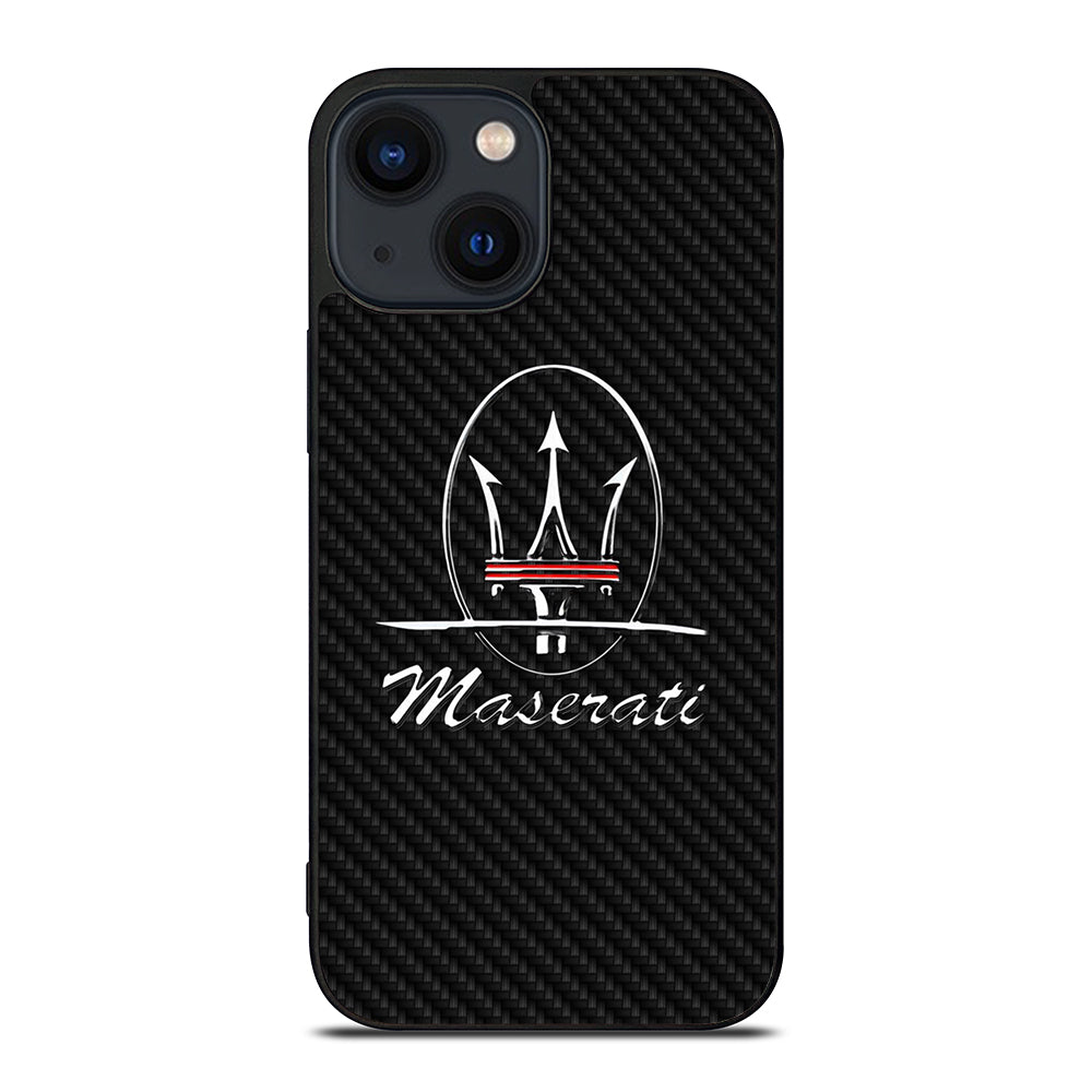 MASERATI CARBON iPhone 14 Plus Case Cover