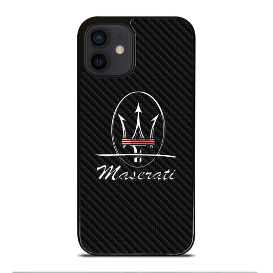 MASERATI CARBON iPhone 12 Mini Case Cover
