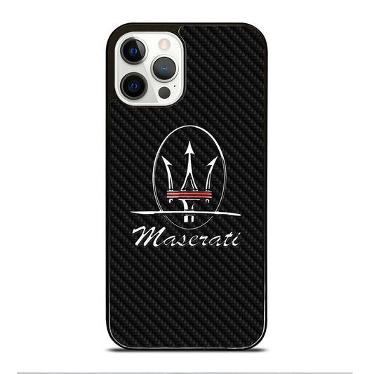 MASERATI CARBON iPhone 12 Pro Case Cover