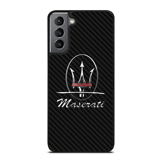 MASERATI CARBON Samsung Galaxy S21 Plus Case Cover