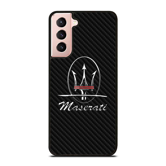 MASERATI CARBON Samsung Galaxy S21 Case Cover