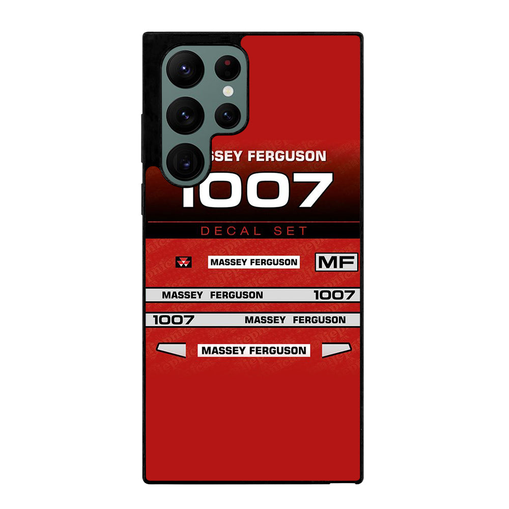MASSEY FERGUSON TRACTOR DECAL SET Samsung Galaxy S22 Ultra Case Cover