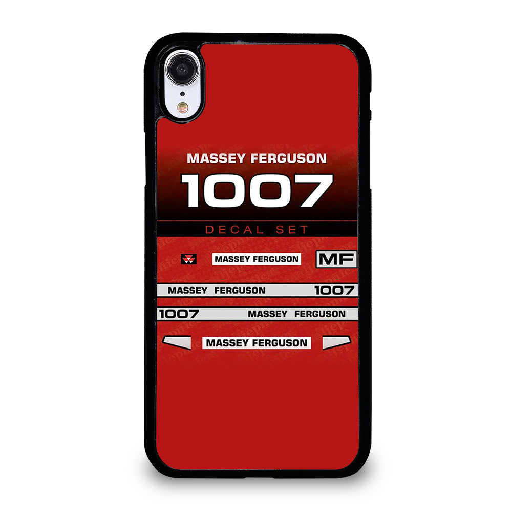 MASSEY FERGUSON TRACTOR DECAL SET iPhone XR Case Cover