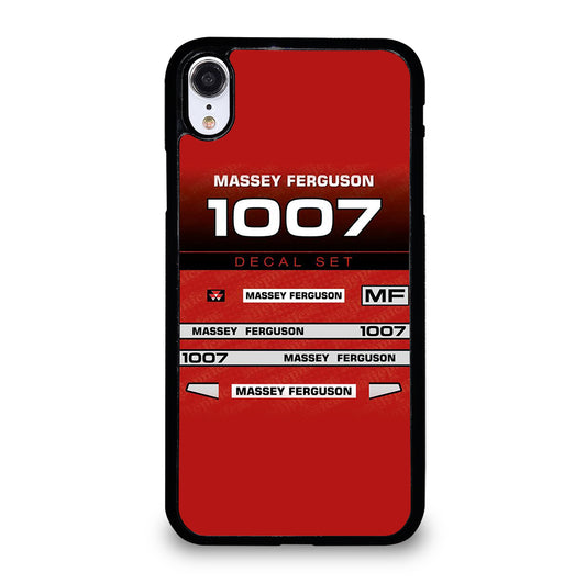 MASSEY FERGUSON TRACTOR DECAL SET iPhone XR Case Cover