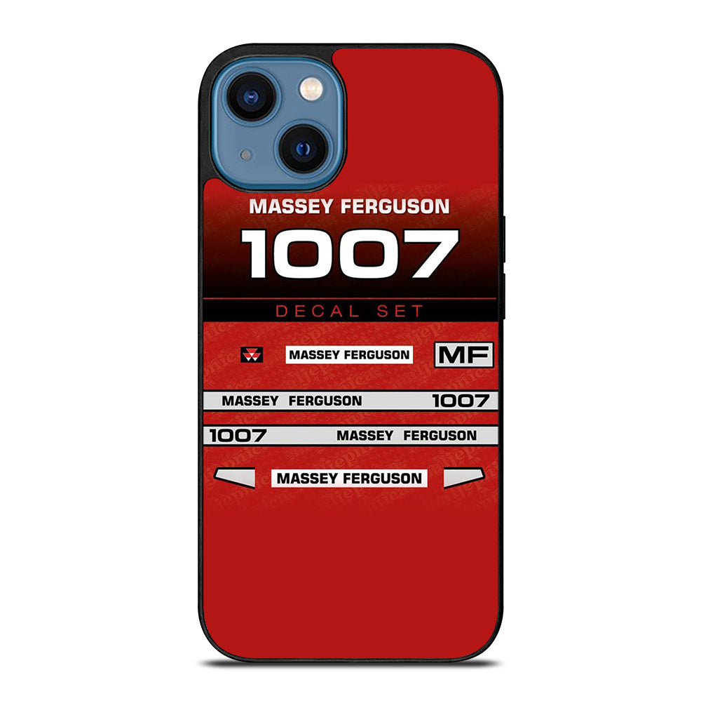 MASSEY FERGUSON TRACTOR DECAL SET iPhone 14 Case Cover