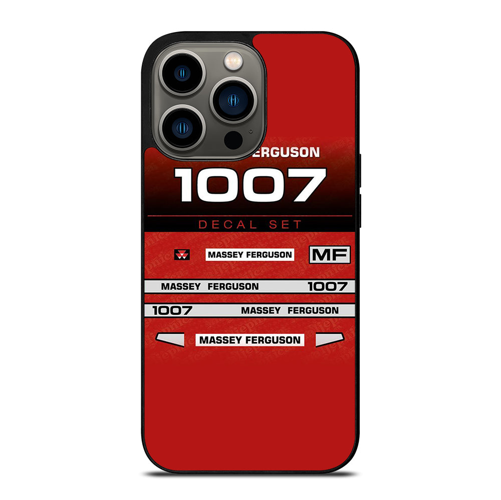 MASSEY FERGUSON TRACTOR DECAL SET iPhone 13 Pro Case Cover