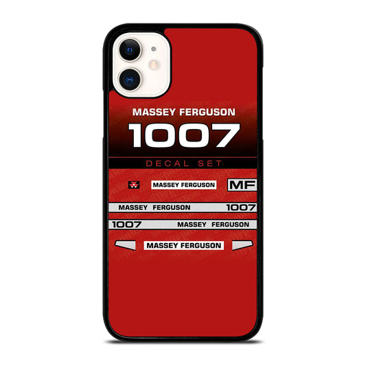 MASSEY FERGUSON TRACTOR DECAL SET iPhone 11 Case Cover