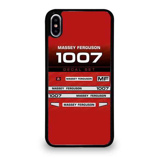 MASSEY FERGUSON TRACTOR DECAL SET iPhone XS Max Case Cover