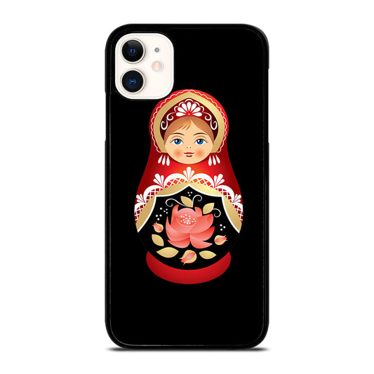 MATRYOSHKA NESTING DOLLS RUSSIAN 3 iPhone 11 Case Cover