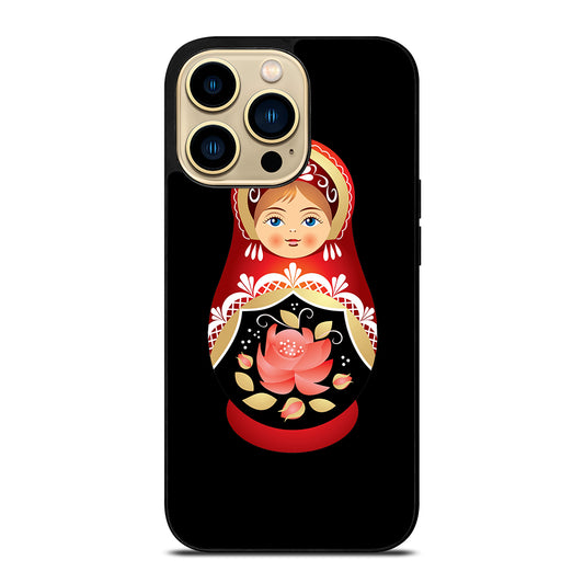 MATRYOSHKA NESTING DOLLS RUSSIAN 3 iPhone 14 Pro Max Case Cover