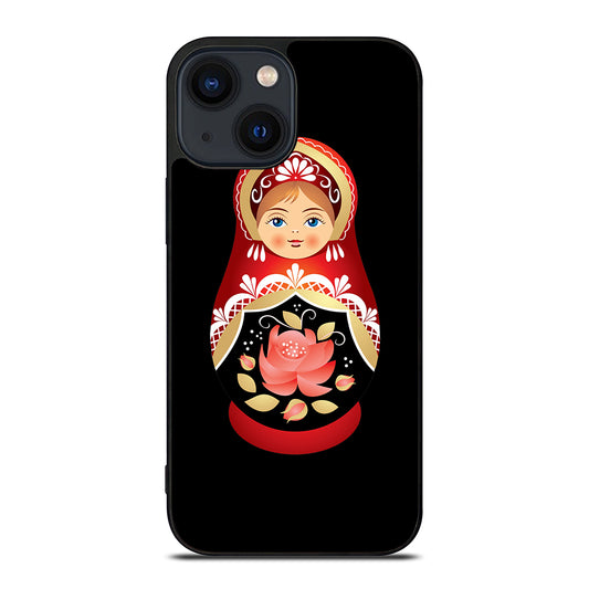 MATRYOSHKA NESTING DOLLS RUSSIAN 3 iPhone 14 Plus Case Cover