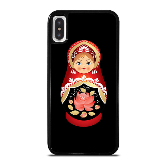 MATRYOSHKA NESTING DOLLS RUSSIAN 3 iPhone X / XS Case Cover