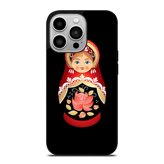 MATRYOSHKA NESTING DOLLS RUSSIAN 3 iPhone 14 Pro Case Cover