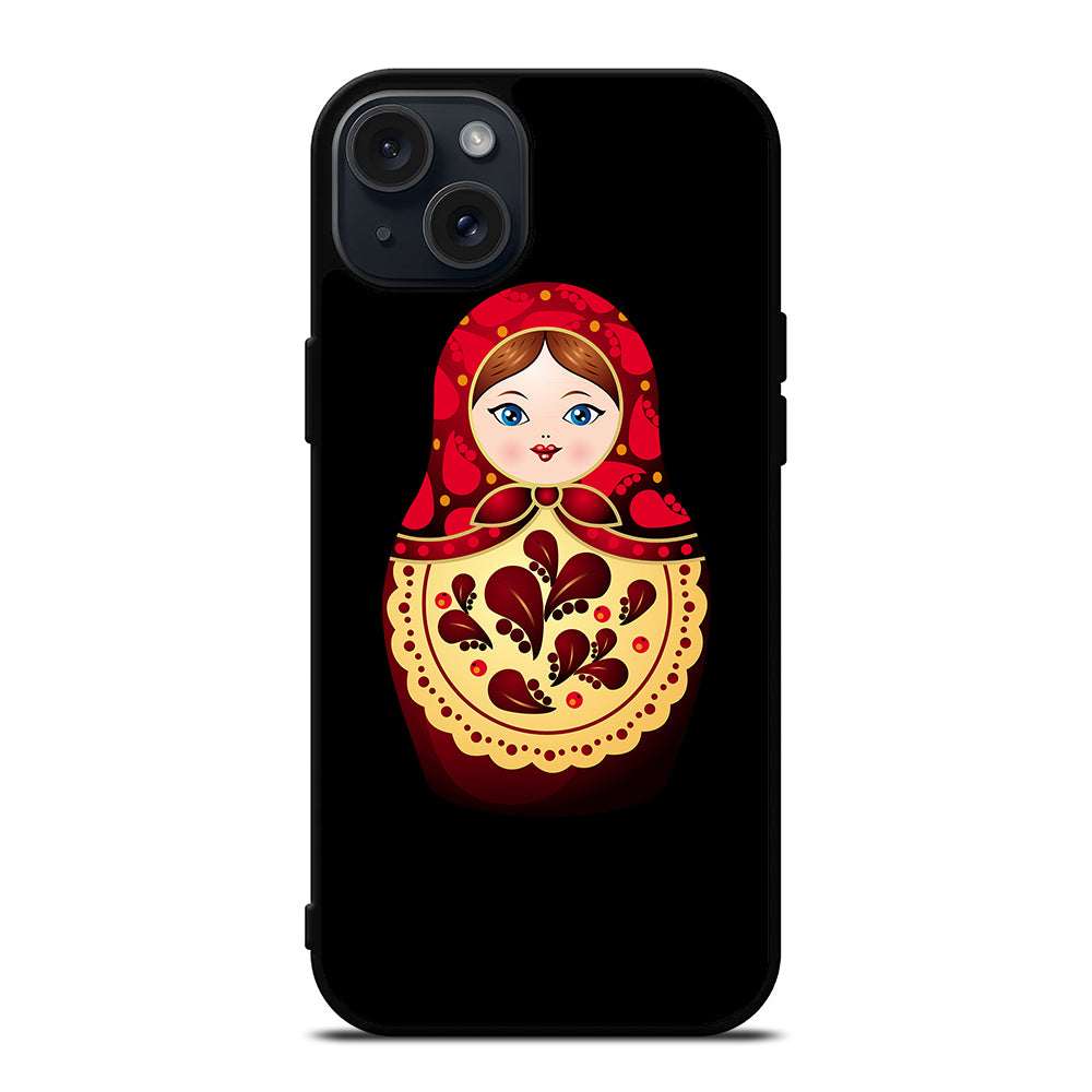 MATRYOSHKA NESTING DOLLS RUSSIAN 4 iPhone 15 Plus Case Cover